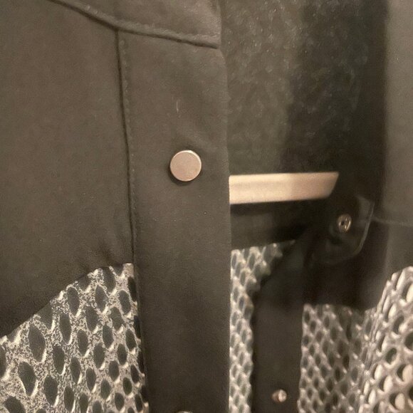 L.A.M.B. Techno Dot Button Down Shirt - Picture 5 of 7